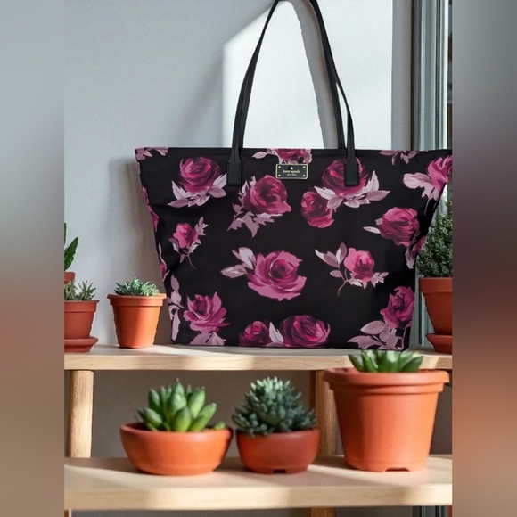 Kate Spade Margareta Blake Avenue Rose Symphony Tote Shoulder Bag (NWT) - Picture 1 of 10